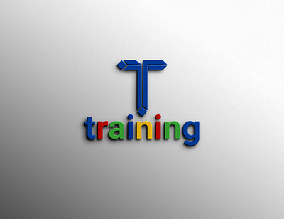 Training Logo 3d branding business logo design graphic design illustration logo logo designe minimalist logo ui