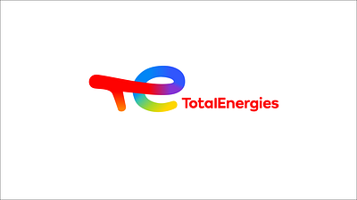 TotalEnergies Logo Animation animation graphic design illustration logo logo animation motion graphics totalenergies logo