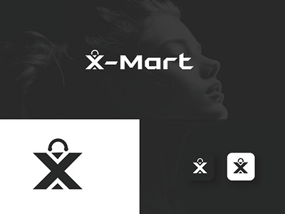 Creative Logo For X-Mart branding creative logo design graphic design illustration logo logomakerjerin logos wordmark logo