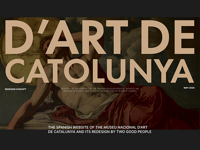 Animation for D'Art De Catolunya animation branding motion graphics ui