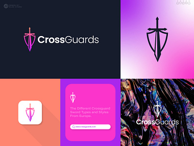 Cross Guards Logo, Modern, Financial Trading, CRM, Leads, Ai ai logo branding business logo company logo corporate creative logo crm logo cross guards logo cross logo crypto logo dealing logo financial logo guards logo logo design minimal logo minimalist logo modern logo saas logo trading logo web3 logo