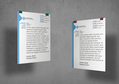 Letterhead Design, Creative Letterhead branding design graphic design letterhead letterhead design