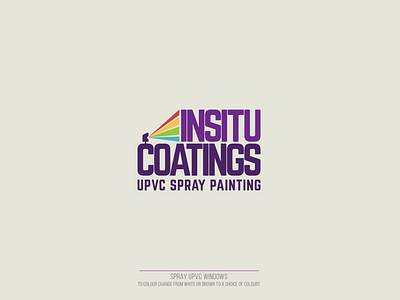 Insitu coatings graphic design logo