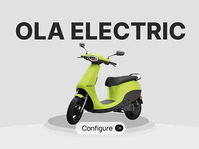 Ola Electric Configurator 3d configurator electric vehicle ola virtual reality vr xr