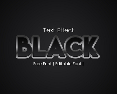 Free vector creative text effect. design graphic design illustration