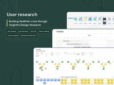 User research for diabetes management app