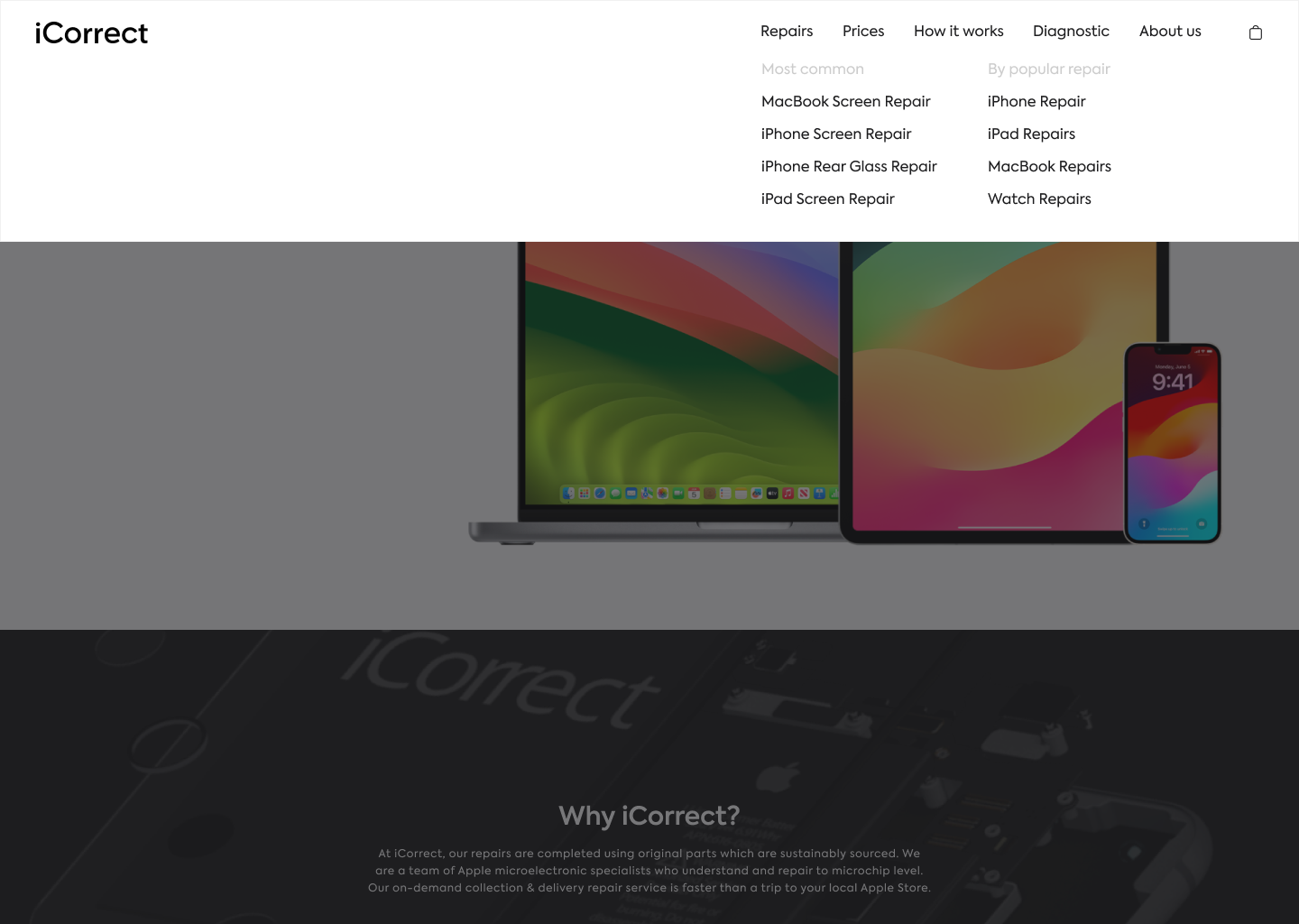 Ecom UI Redesign - iCorrect by Vanda Skoic on Dribbble