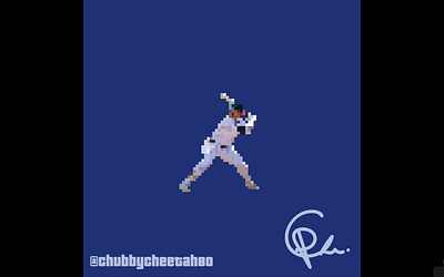 Juan Soto - Pixel Art Animation 8bit adobe animate animation artwork baseball figma illustration illustrator mlb pixel pixel art pixels sport sports