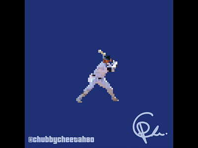 Juan Soto - Pixel Art Animation 8bit adobe animate animation artwork baseball figma illustration illustrator mlb pixel pixel art pixels sport sports