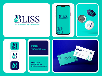 Bliss Logo and Branding brand guidelines brand identity brand mark branding business logo graphic design logo logo mark logodesigner minimal logo