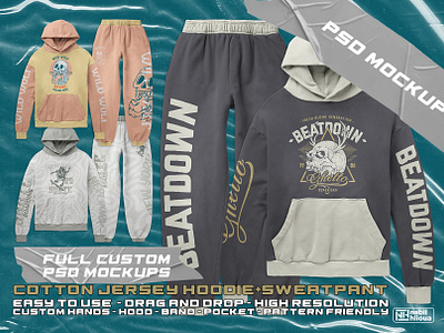 Cotton Jersey hoodie and sweatpant mockup psd template all over print mockup apparel mockup bundle psd athleisure mockup psd clothing brand mockup psd clothing mockup bundle cotton jersey hoodie psd custom hoodie color psd custom sweatpant psd editable hoodie psd editable sweatpant psd front print mockup psd high res clothing mockup hoodie design mockup psd hoodie sweatpants psd pocket design mockup psd seamless pattern mockup streetwear brand mockup streetwear mockup psd sweatpant design mockup sweatpant mockup psd