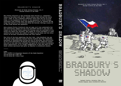 Bradbury's Shadow / book cover book cover typography