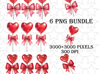 Png Bundle heart lollipop for Sublimation Printing and Crafting animals animation branding clipart design graphic design illustration logo vector