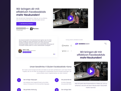 Consulting Funnel Template - Landingpage appointment beratung consulting funnel sales telesales