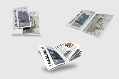Magazine Mockup 3d brand branding client design display layout logo magazine mockup placement product professional publication publishers realistic
