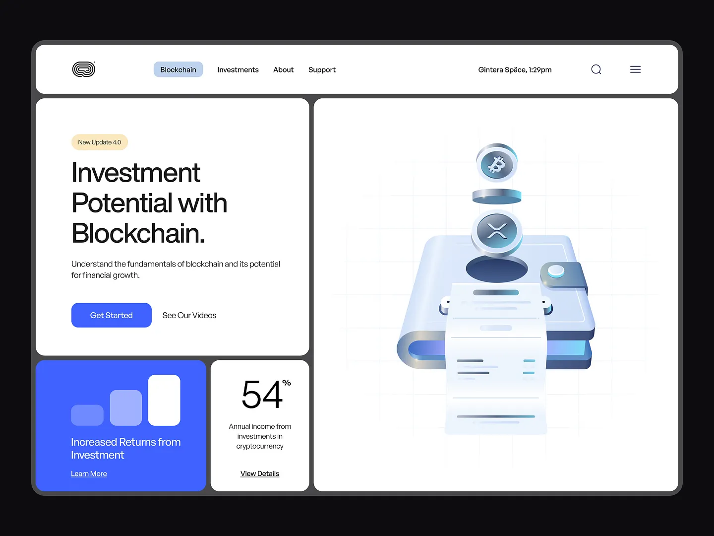 Blockchain Website Design: Unlocking Investment Potential