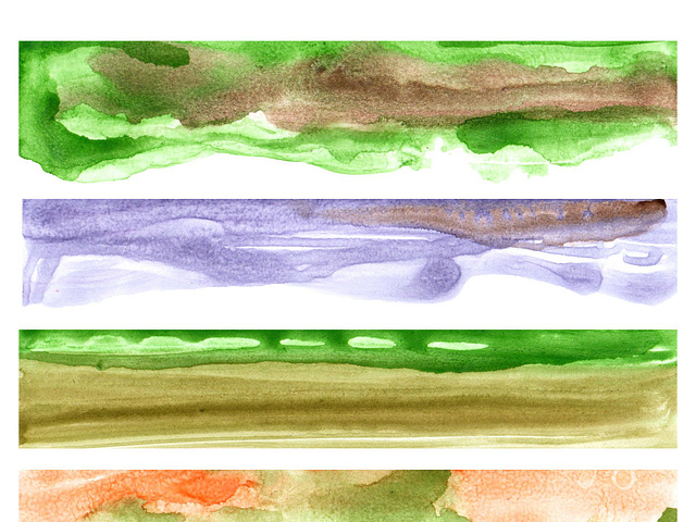 Watercolor Borders PNG Clip Art by Amit Debnath on Dribbble