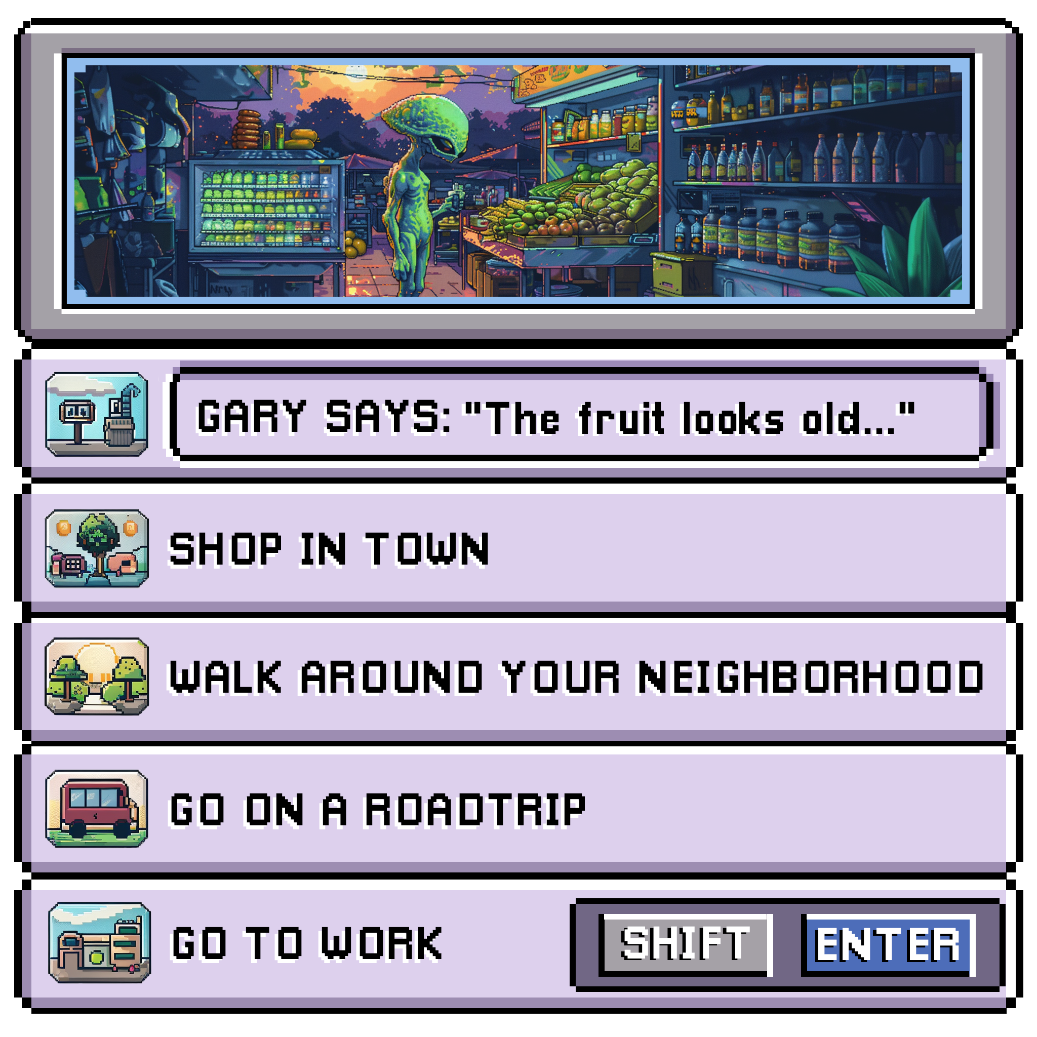 My Pet Alien: Gary | STICKER game retro ui ui