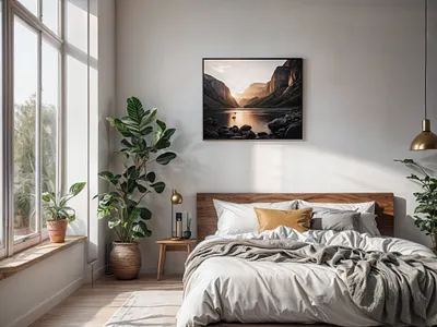 Dormitorio Mid-Century: Confort y Elegancia architecture design interiordesing