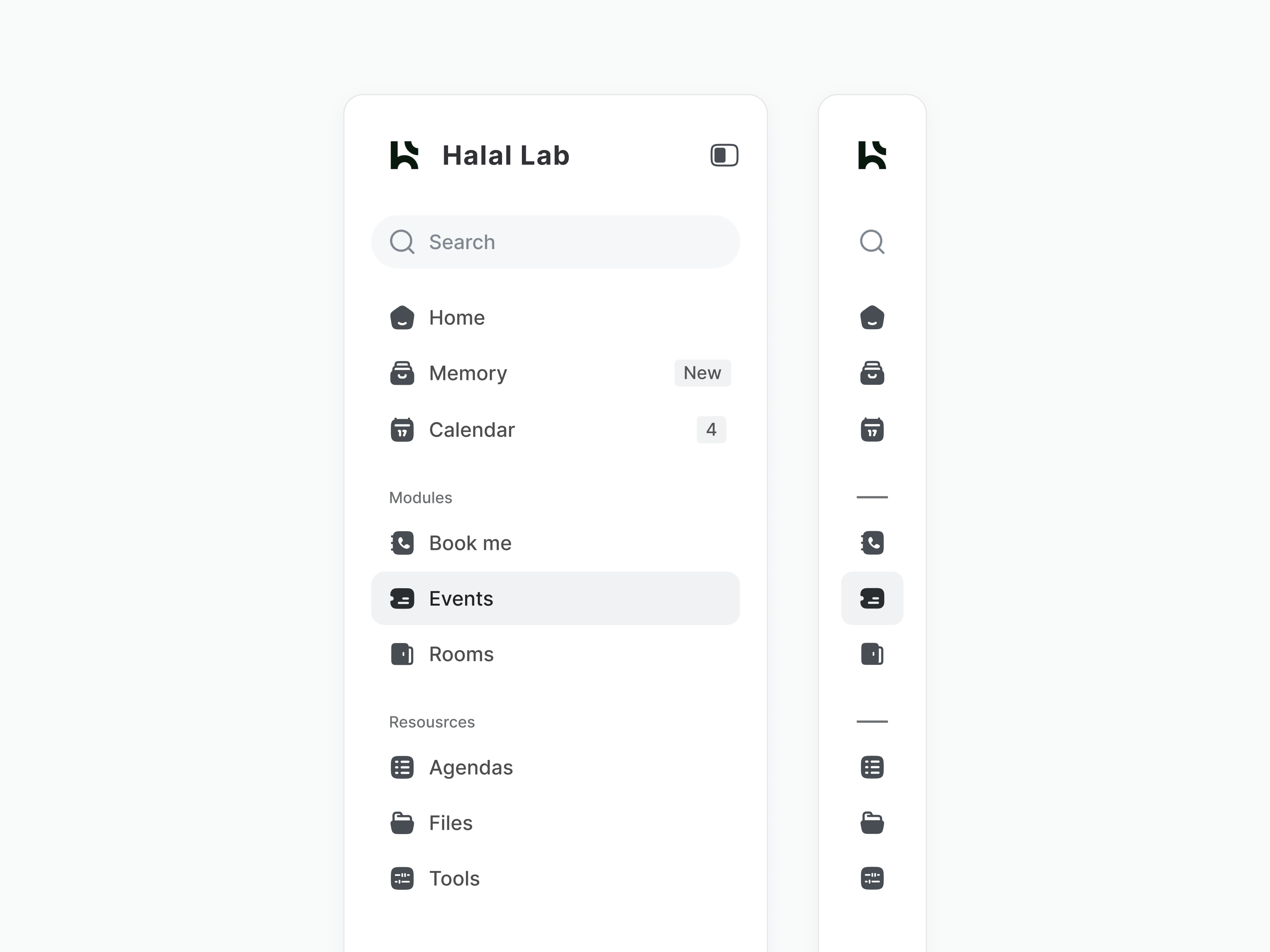 Sidebar UI clean component dashboard expanded icon iconography menu minimal navigation sidebar sidebar interface sidebar ui solid icons ui ui design