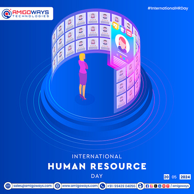 Happy International HR Day to our incredible team at Amigoways amigoways amigowaysappdevelopers amigowaysteam
