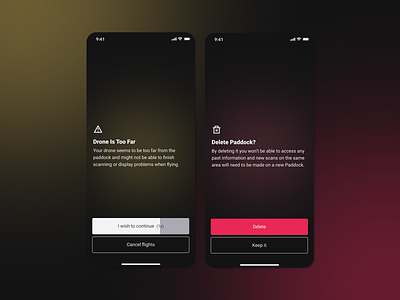 Interaction Screens app design mobile ui ux