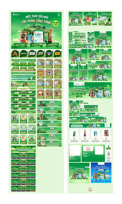 E-commerce - Landing page campaign 1 design e commerce graphic design illustration ui ux vector