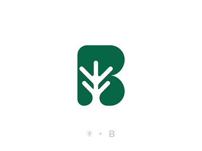 Plant + Letter B logo design (Unused) b letter b logo brand branding cactus logo design flower logo garden logo green icon leaf leaf logo leaves logo logo logodesign minimal pot logo tree