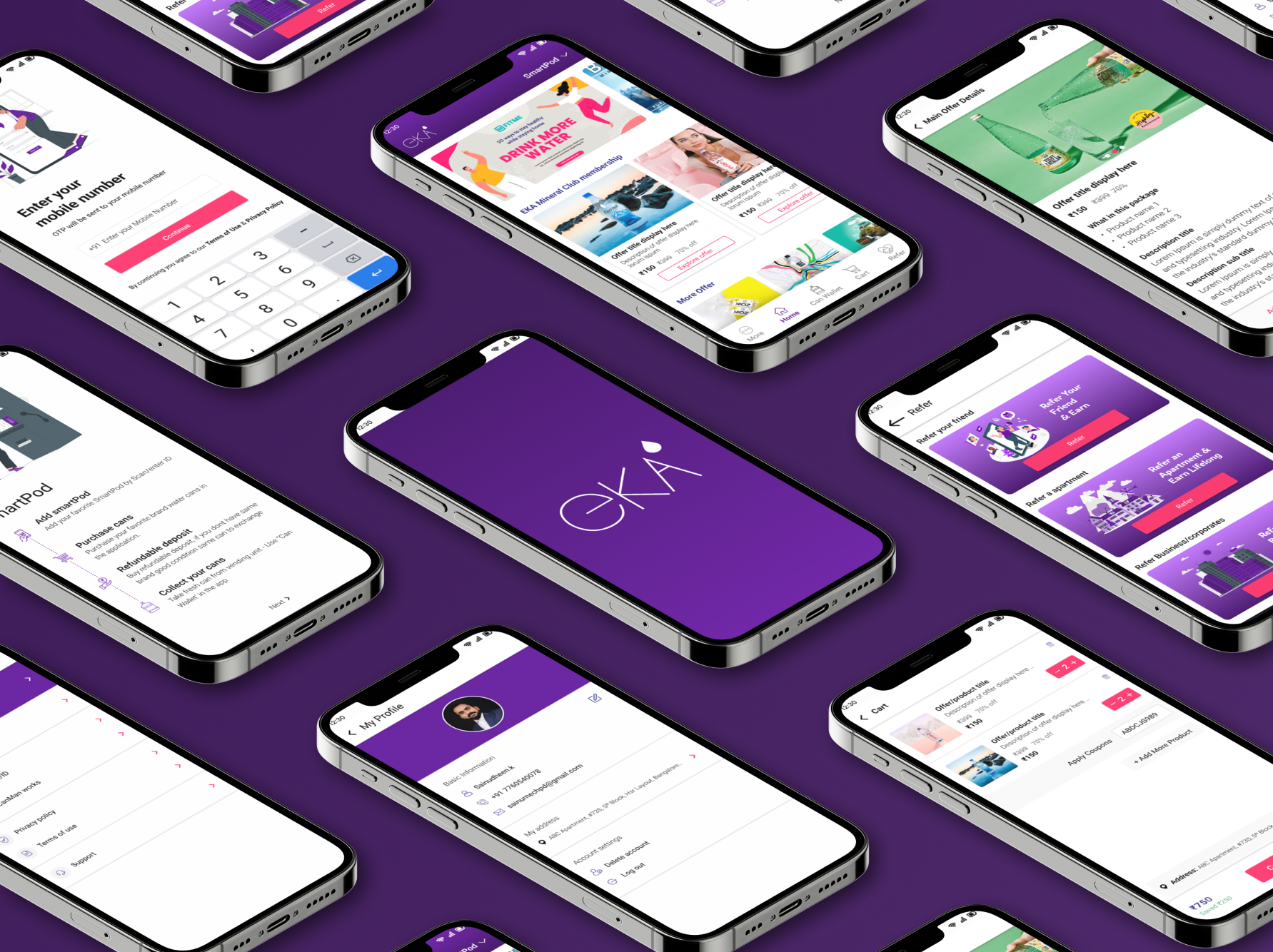 Example of Mobile App UI/UX Design