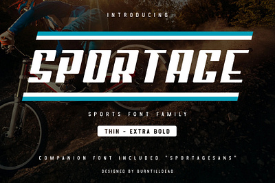 Sportage athletic design font font font style fonts sport typefoundry typhography
