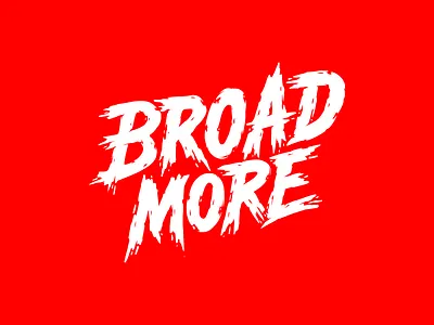 Brush Lettering Broad More apparel design branding brush lettering customlettering design handdrawn handlettering lettering lettering logo logotype type design typography vintagedesign