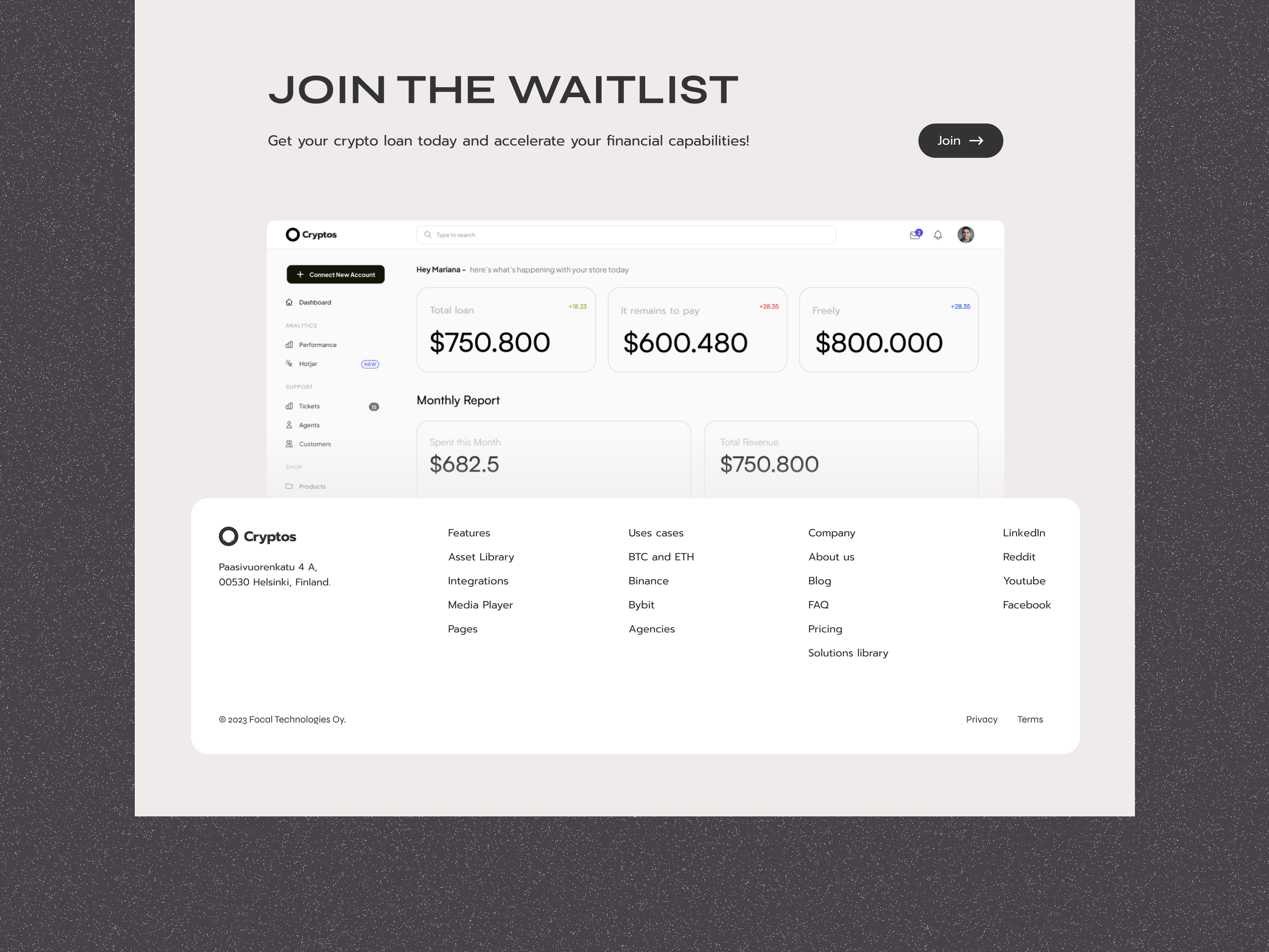 Crypto Loans Web Platform by Ronas IT | UI/UX Team on Dribbble