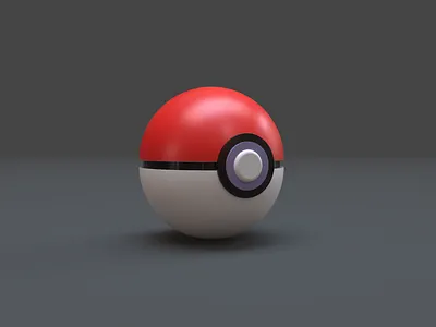 Pokemon ball 3D - Sphere 3d animation ball branding color colors design graphic design illustration logo motion graphics typography ui ux vector