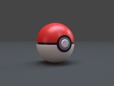 Pokemon ball 3D - Sphere 3d animation ball branding color colors design graphic design illustration logo motion graphics typography ui ux vector