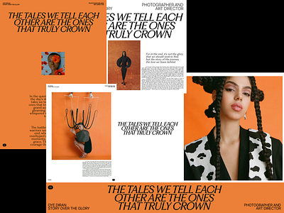 Layout exploration #1 art direction branding clean design layout minimal typography ui website