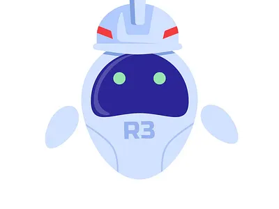 R3 Assistance ai animation app artificial intelegent branding design future graphic design illustration logo motion graphics robot technology ui ux vector