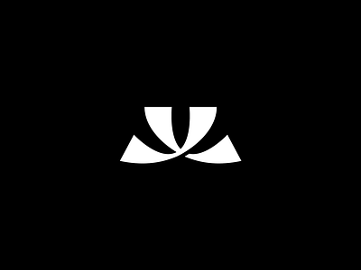 M lettermark abstract alphabet black and white branding concept for sale geometric letter lettermark logo m m letter minimalist roxana niculescu simple unused