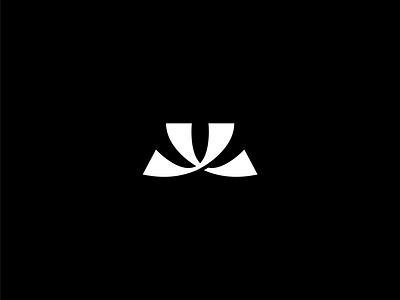 M lettermark abstract alphabet black and white branding concept for sale geometric letter lettermark logo m m letter minimalist roxana niculescu simple unused
