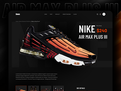 SwooshSteps: Stride in Style with Nike's Finest. ecommerce fluttertop footwear homepage interface kicks landing page nike nike running online shopping product website shoes shoes store sneakers sport uiux ux web webdesign website