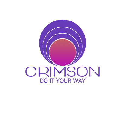 Crimson branding graphic design logo typography