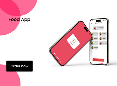 Food App Design ab testing abudhabi ai dubai figma food food app design prototyping uae ui ui designer uitrends useability testing user experience user feedback user interface user research ux uxuidesigner hub wireframing