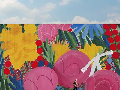 Mental Health App Illustration abstract brand character brand illustration character colorful craft expressive illustration ui web illustration