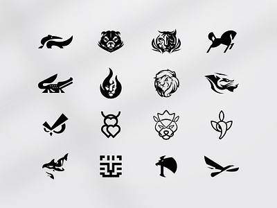Animals Marks animal logo animal mark brand branding design icon logo logo design logo mark mark minimal logo minimalist logo modern logo negative space