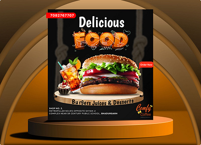 Food Poster Design & Graphics branding graphic design