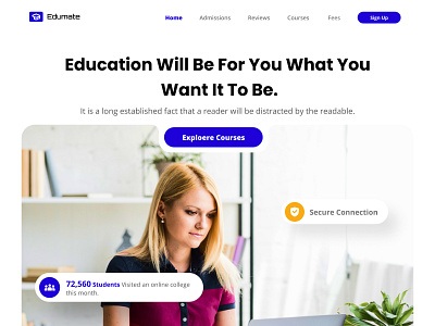 Virtual Learning Platform Website Design agency branddesign branding business colorful design distancelearning graphic design homepage inspiration landing page landing page design learning onlineteaching onllinelearning ui virtuallearning webdesign webpage websitedesign