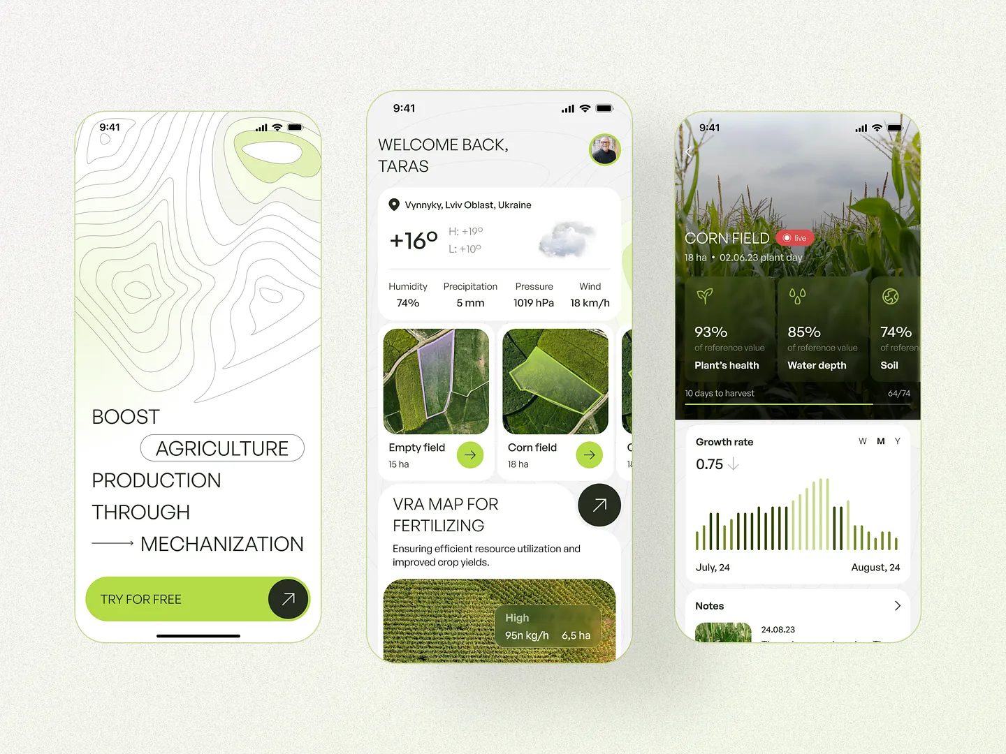 Innovative Farm Website Design for Agriculture Management