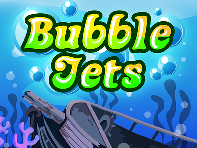 Bubble Jets - IOS Game 2d 2d game 2d illustration adobe illustrator background artwork casual game design digital art game game artist game assets game design game items game ui illustration ios game iphone ui vector vector art