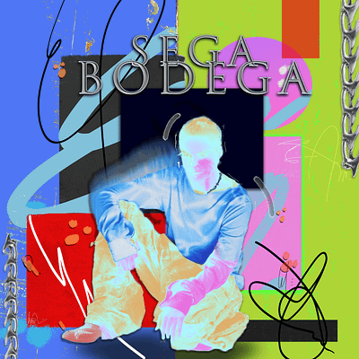 SEGA BODEGA maximalism poster artwork editorial graphic design grunge maximalism photomanipulation poster visual art vivid colors