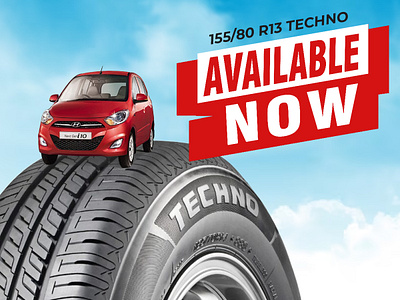 Techno Tire branding facebook post graphic design social media post tire