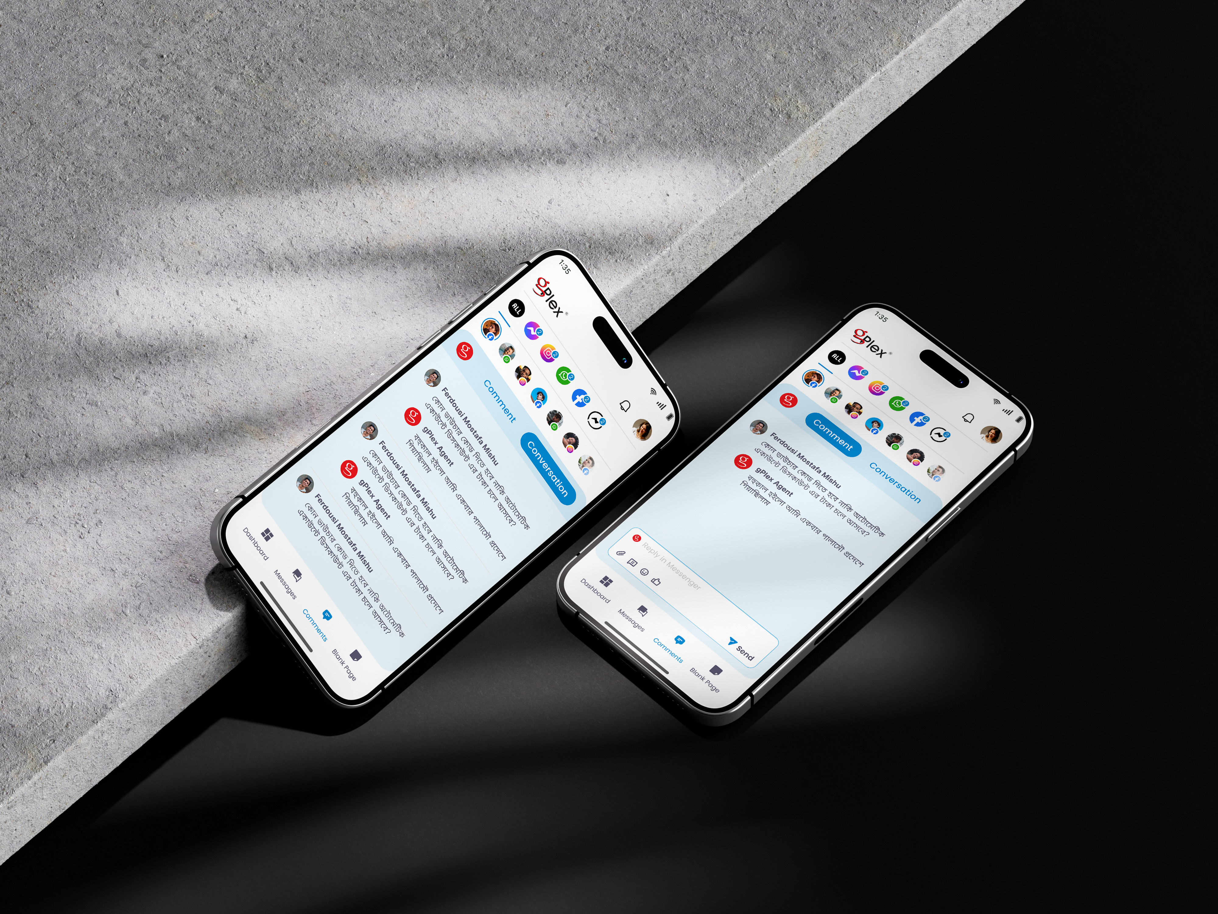 Social Media Platform chat comment dashboard facebook instagram mobile app post social media ui uiux user experiance user interface website whatsapp